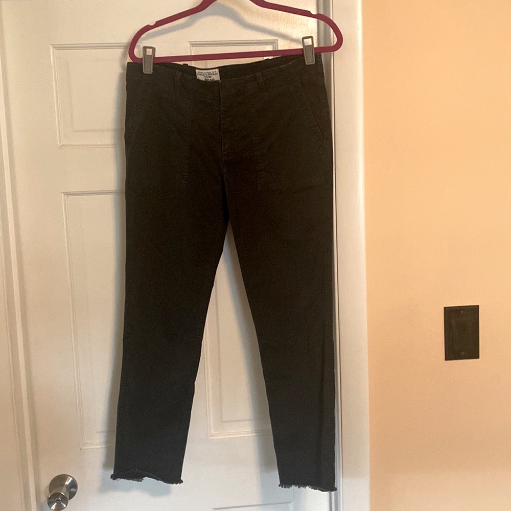 NILI LOTAN crop Pants Carbon Black women’s jeans 8